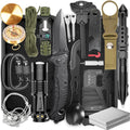 Survival Kits, Hiking and Camping Essentials, Emergency Survival Gear, Gifts for Men, Husband, Teenagers, Cool