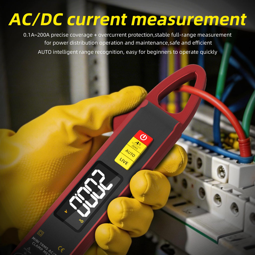 BSIDE UX2 Digital Clamp Meter 200A AC/DC Current clamp