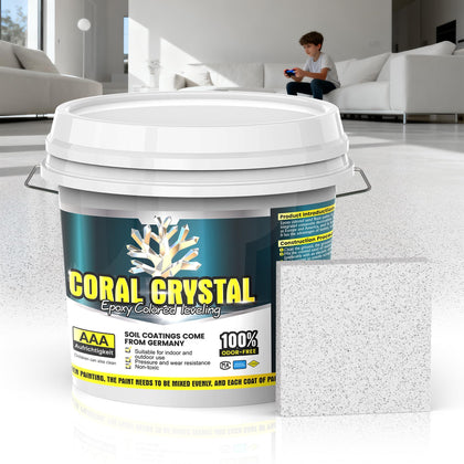 Self Leveling Epoxy Colored Sand Floor Paint for Concrete