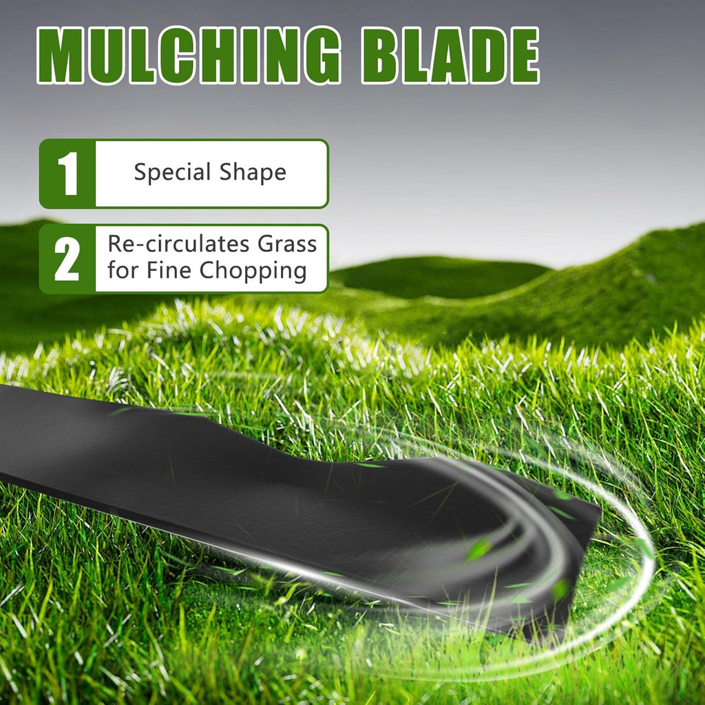 2105300125A Lawnmower Blade Replacement for Hyper Tough Push Mower Parts | 20" Lawn Mower 101000001 Blade Replace for