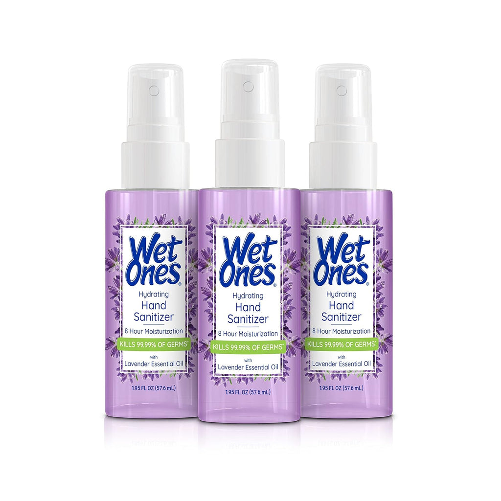 Hand Sanitizer Spray Travel Size, Lavender, 1.95 Fl Oz (3 Pack)