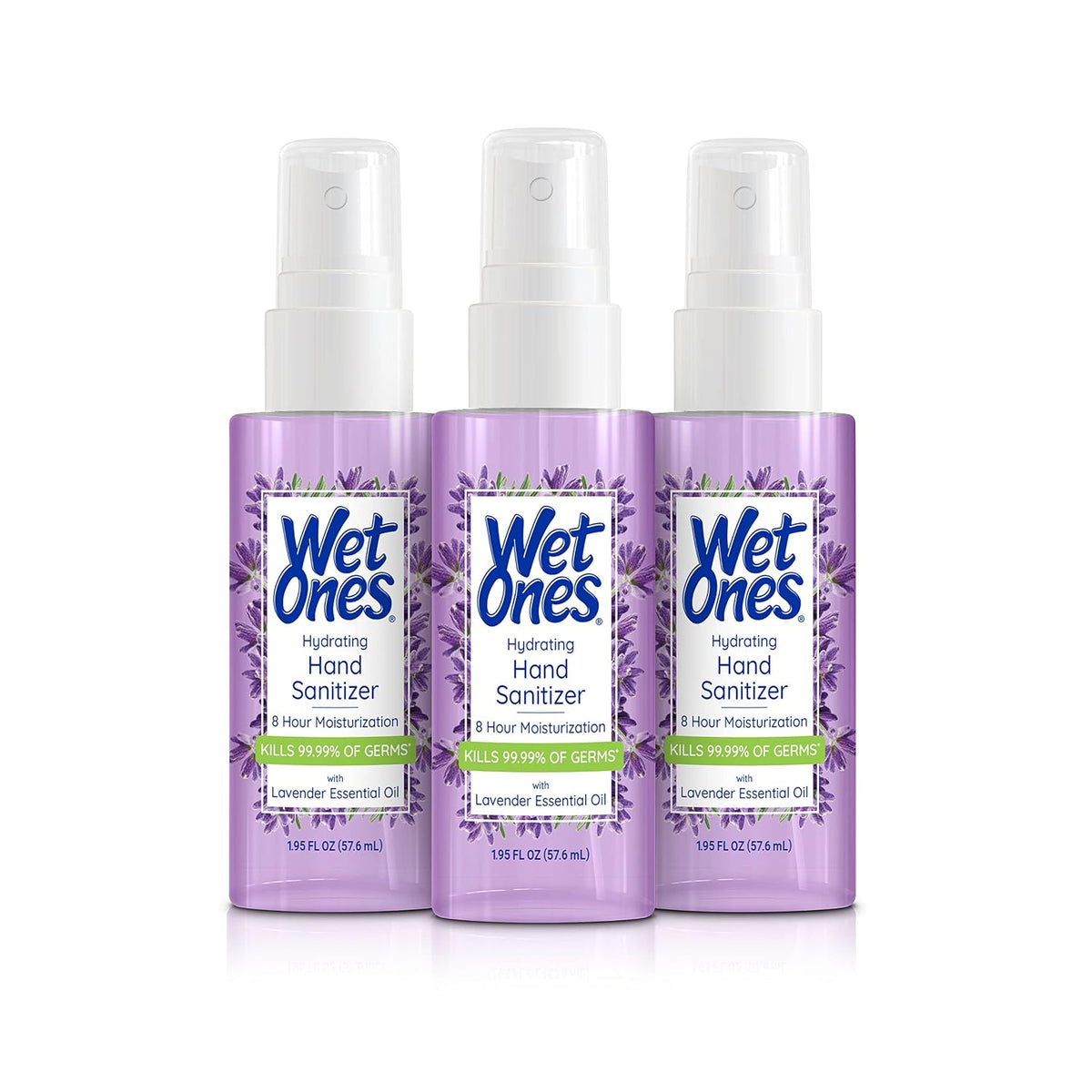 Hand Sanitizer Spray Travel Size, Lavender, 1.95 Fl Oz (3 Pack)