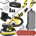 Drywall Sander with Vacuum Dust Collection, 99% Dust-Free Electric Pole Sander for Drywall, 6A 780W 7 Variable Speed
