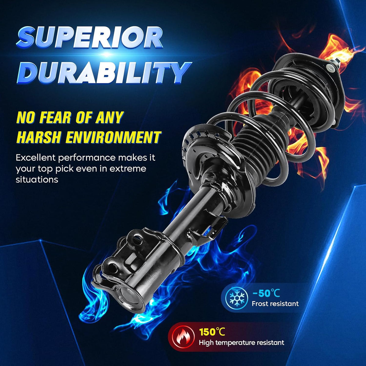 Front Strut Shock Assembly for Hyundai Elantra Sedan 2011-2016