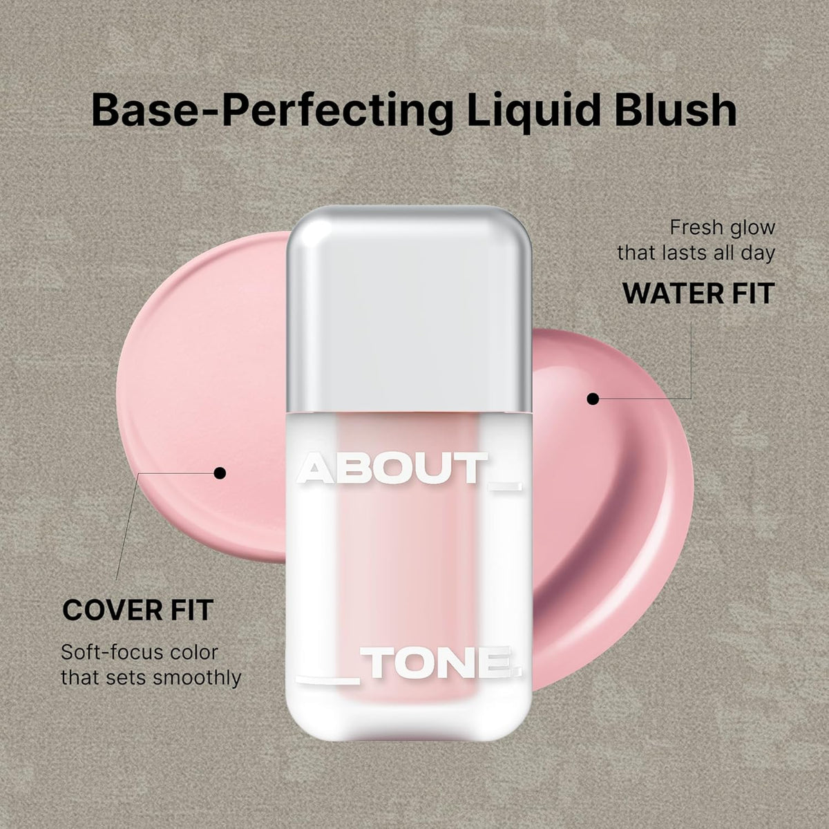 Skin Layer Fit Blusher, Semi Glow Water Fit, W06 WARM COCOA