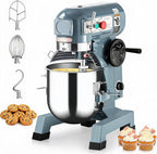 Commercial Food Mixer, 30 Quart, Heavy-Duty, Quiet/Low Noise