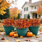 Artificial Fake Fall Plants Flowers for Outdoor Outside Decoration