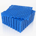 Modular Interlocking Cushion, 12 Pcs 11.6" x 11.6" Non-Slip Splicing Drainage Mats with Drain Holes, Soft PVC Floor