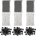 Aquarium Canister Filter Media Set, Bio Balls, Rings & Carbon