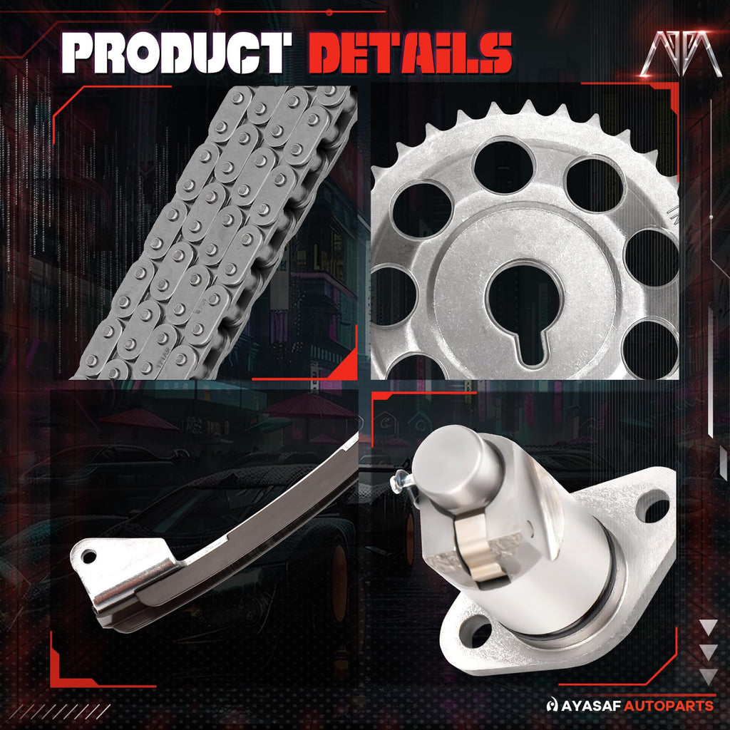 MAYASAF Engine Timing Chain Kit Sets