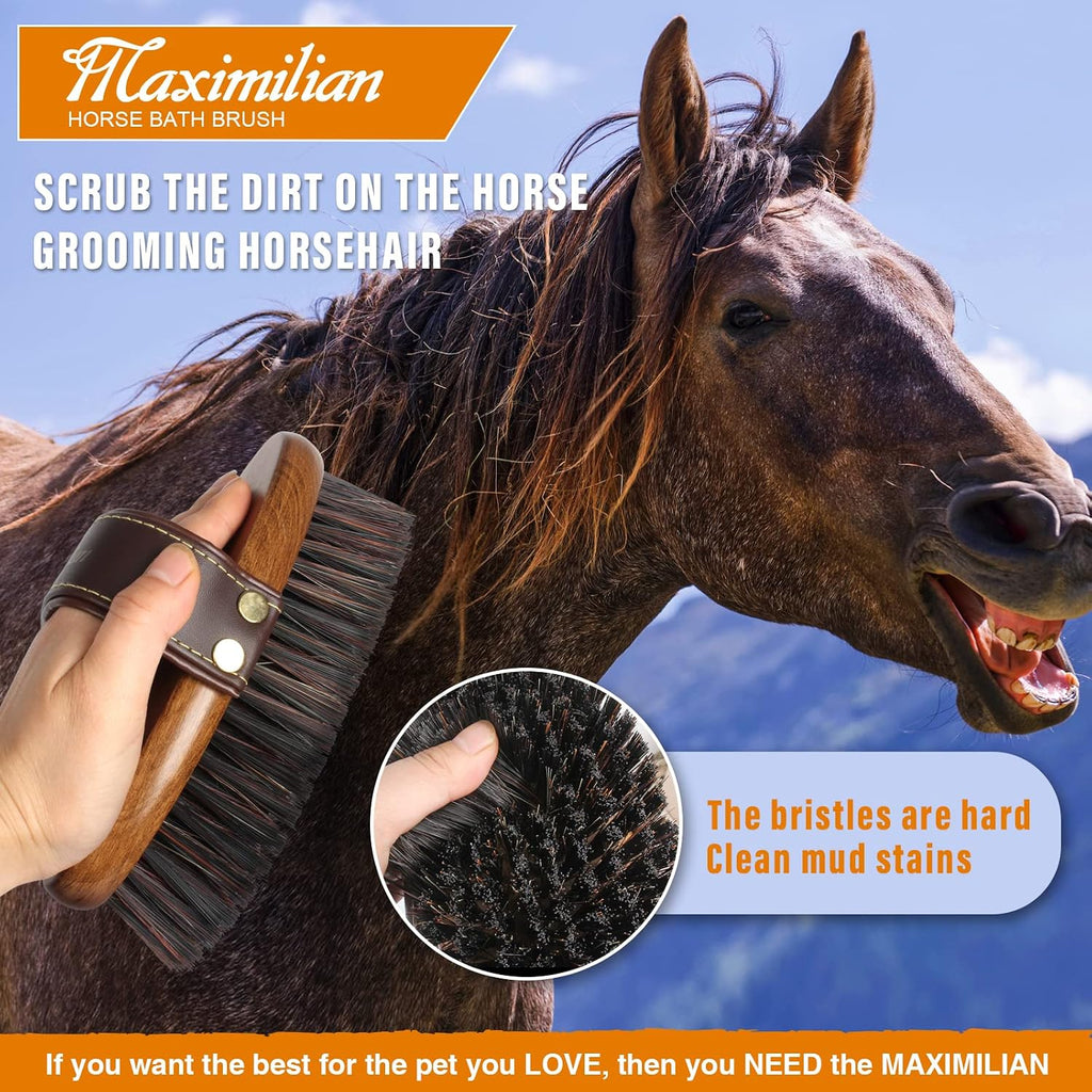 Handmade Horse Brush Professional Horse Brushes for Grooming