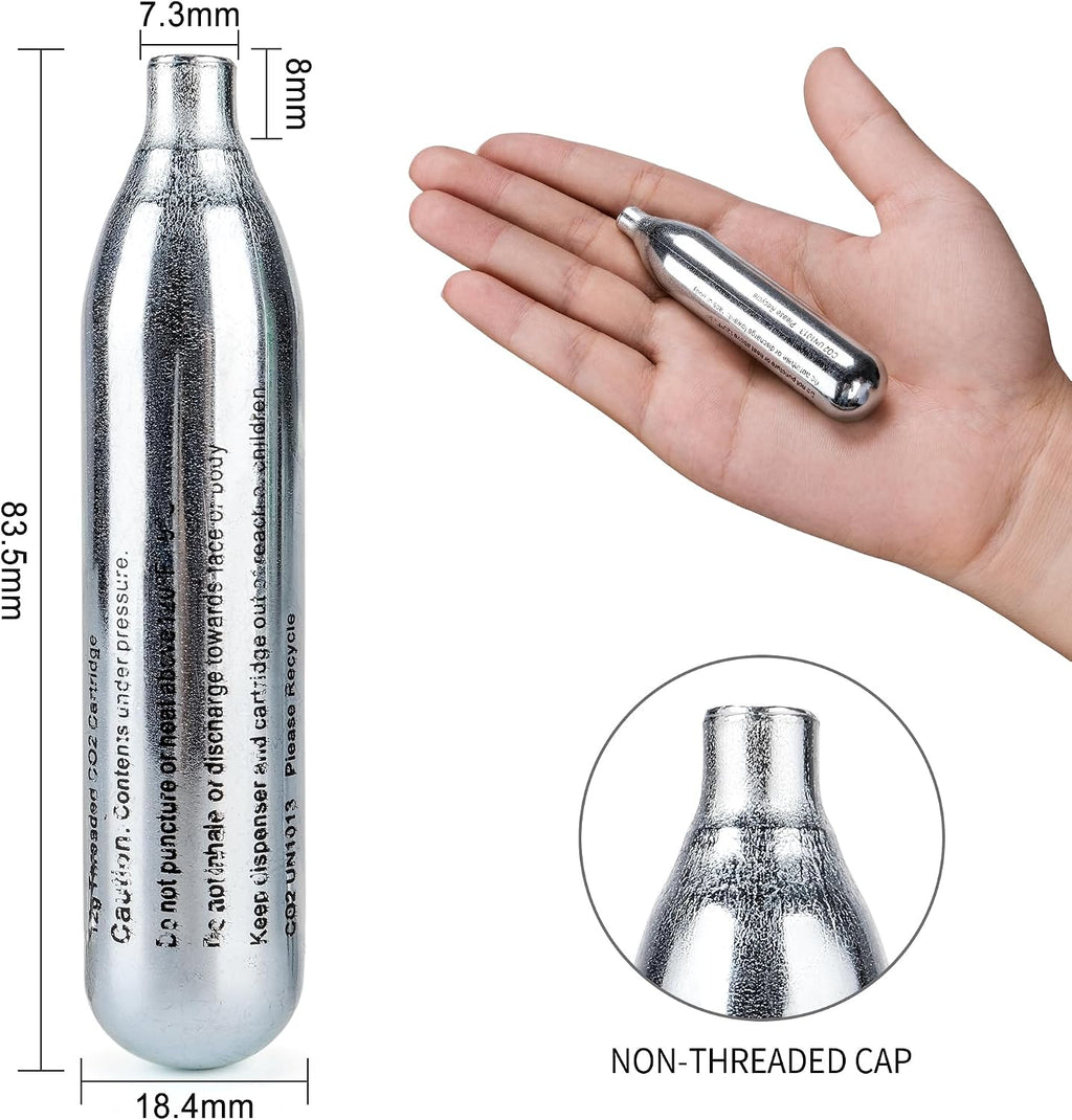 8 Gram/ 12 Gram/ 88 Gram CO2 Cartridges for Paintball | CO2 Cylinder CO2 Cartridges for Airsoft, Air Gun, Pepper Gun