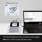 Apera Instruments AI521 PH800 Laboratory Benchtop pH Meter Kit, 0.01 pH Accuracy, GLP Data Management (USB Output), BNC Connector