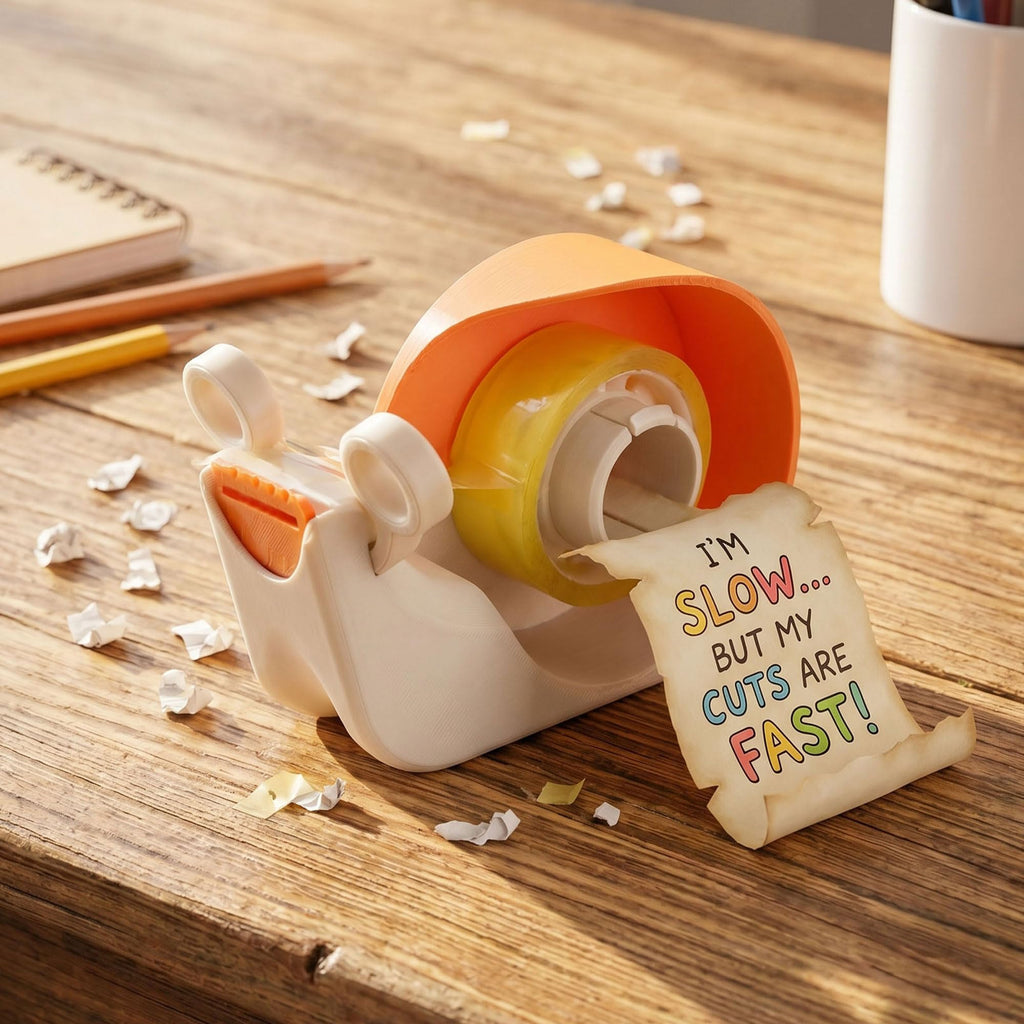 Snail Tape Dispenser - Desktop Organizer for Office,School,Home