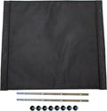Wheelchair Replacement Seat Upholstery, 18 x 16 inches, Nylon, Universal Fit