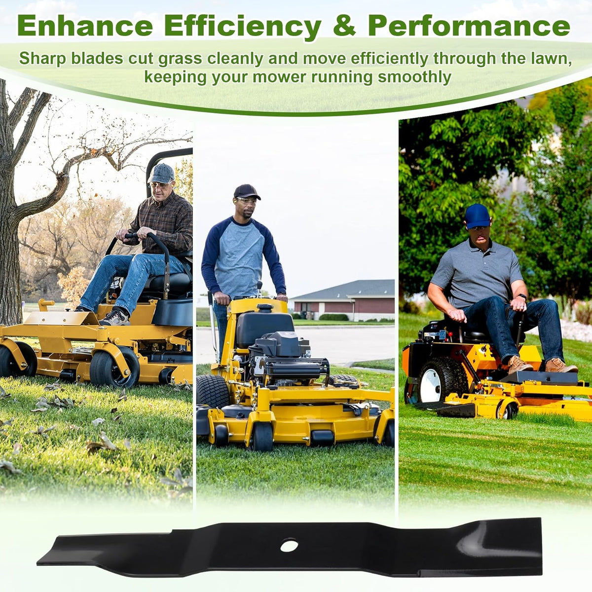 04771200 Lawn Mower Blades Fit for ARIENS/Gravely 52" Deck Zero Turn Mowers