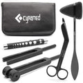 Medical Student Diagnostic Kit - Includes Reflex Hammer, Tuning Fork Set C 128hz and C 512hz, Bandage Scissors 5.5