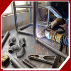 Shimeyao 15 Pcs 1" Seamless Handrail Steel Pipe Fitting Elbows