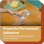 2" X 4" Direct Thermal Printer Labels (4200 Count, 12 Rolls)