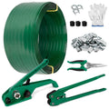 5/8" x 1000' PET Banding Strapping Kit with Tensioner and Sealer