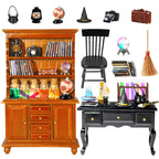 54 Pcs 1:12 Scale Mini Magic House Kit Halloween Miniatures