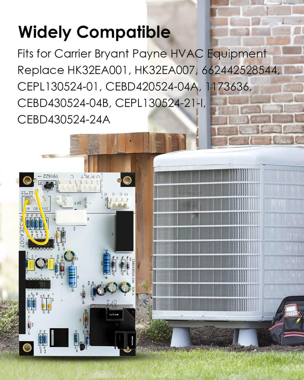 HK32EA001 Defrost Control Board Fit for Carrier Bryant Payne HVAC Equipment
