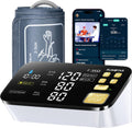 Smart Blood Pressure Monitor for Home Use, with Wide Upper Arm Blood Pressure Cuff (8.6'' -17.3''), FSA&HSA Eligible