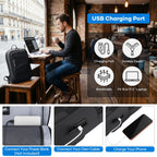 15.6 Inch Laptop Backpack, Lightweight Waterproof Business Bag