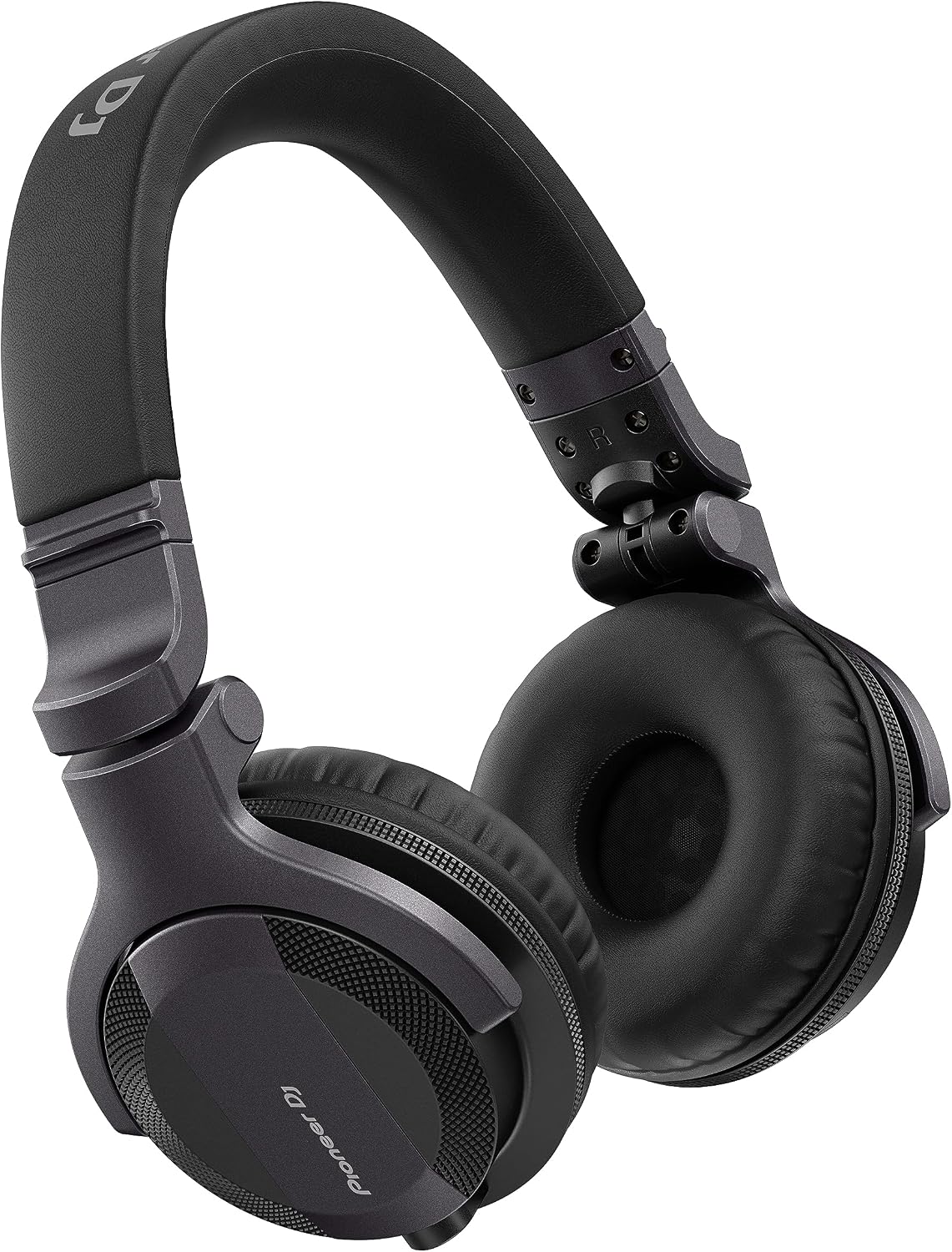 HDJ-CUE1 On-Ear Wired DJ Headphones, Foldable, Dark Silver | For new and everyday DJs, on-ear wired DJ monitoring