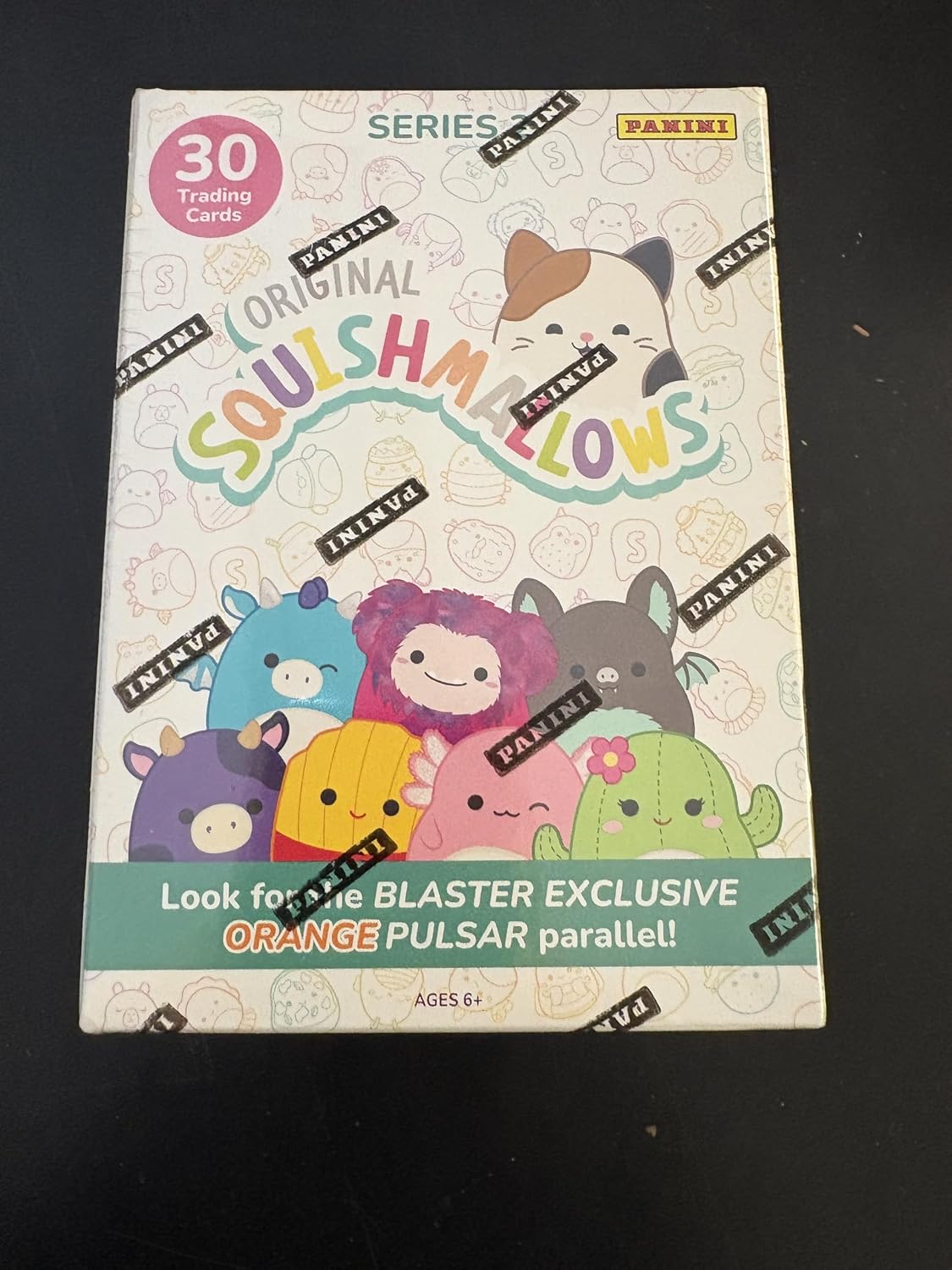Panini Squishmallows Blaster Box – Official Trading Cards – Includes Parallels & Collectible Inserts – Retail Sealed Box