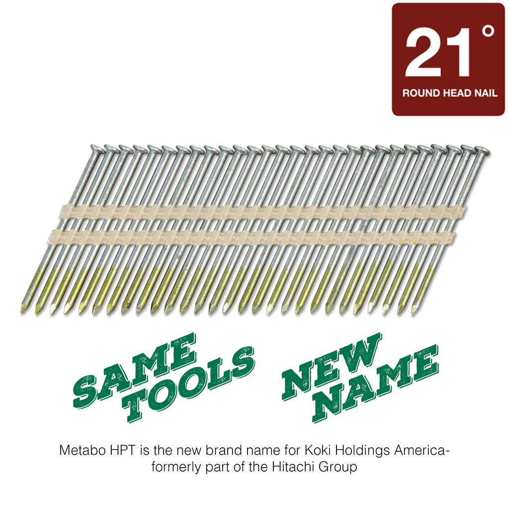 Framing Nails | 3-in x .120 | 21 Degree | Bright | Smooth | 1,000 Count | 20105SHPT