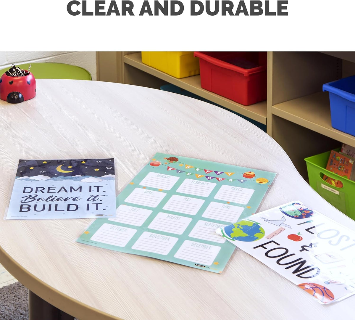 Thermal Clear Laminating Pouches, Letter Size Sheets, 3 Mil, 200pk | Premium Protection, Dry-Erase Friendly, Perfect
