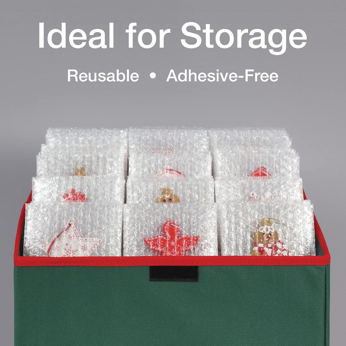 Clear Bubble Pouches, Cushioned Packing and Shipping Bags, Great for Storage or Mailing, Reusable, 4"x 6", 200/box