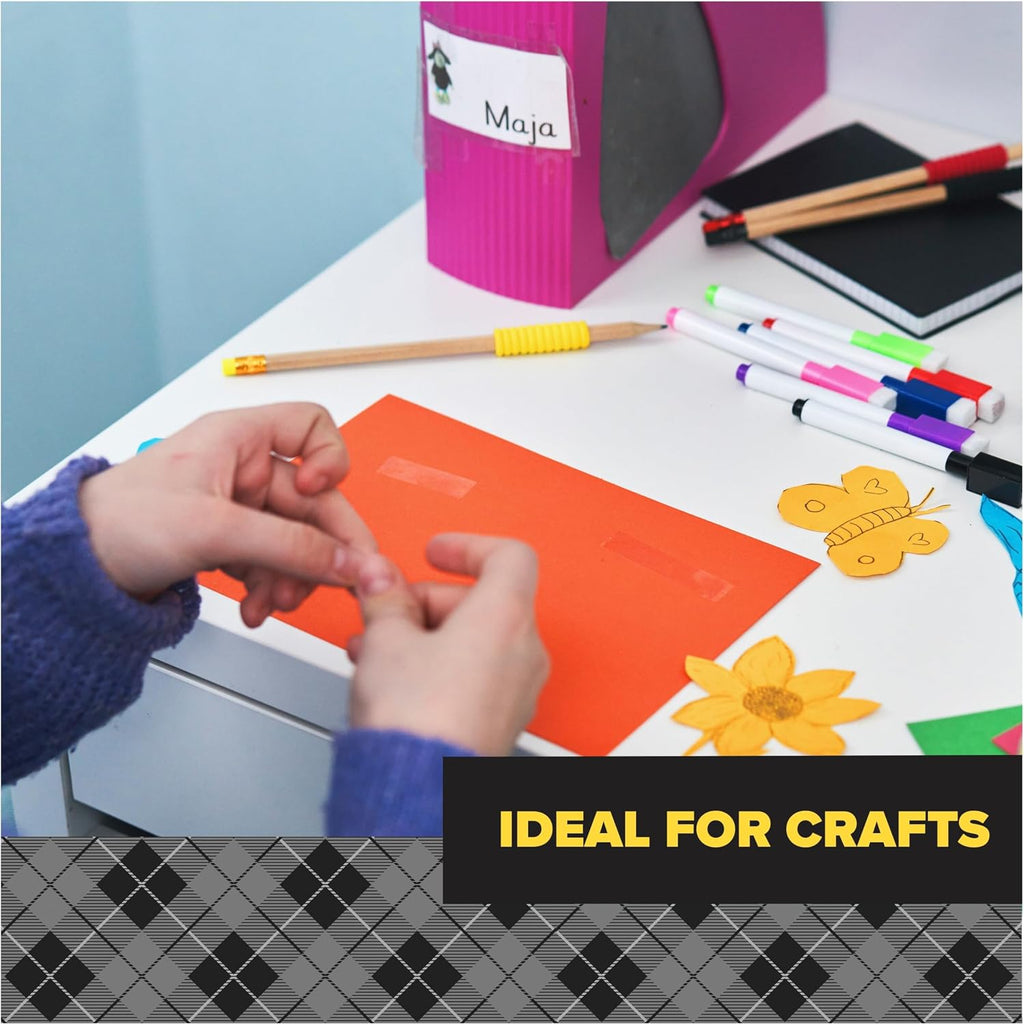 Create Double Sided Tape for Scrapbooking, Crafts, and School Projects, 1/2 in x 300 in, 1 Roll
