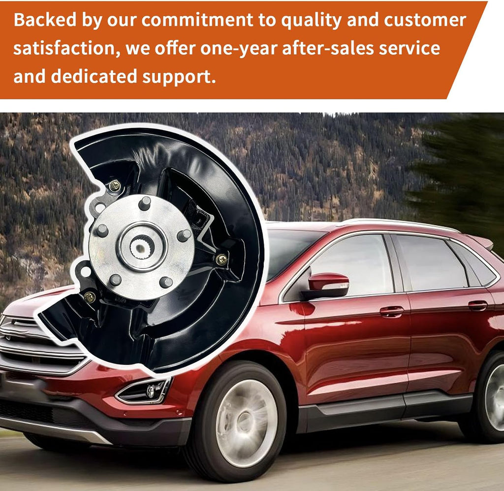 LK143 CV6Z2K005C Front Left(Driver Side) Wheel Bearing Hub&Steering Knuckle Assembly Fit for Ford Escape 2013 2014 2015 2016 2017 2018 2019，CV6Z3K186B, GV6Z1104A