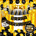 Happy New Years Eve Party Supplies 2026, 2026 New Year Decorations Kit, NYE Party Set with Foil Balloons Happy New