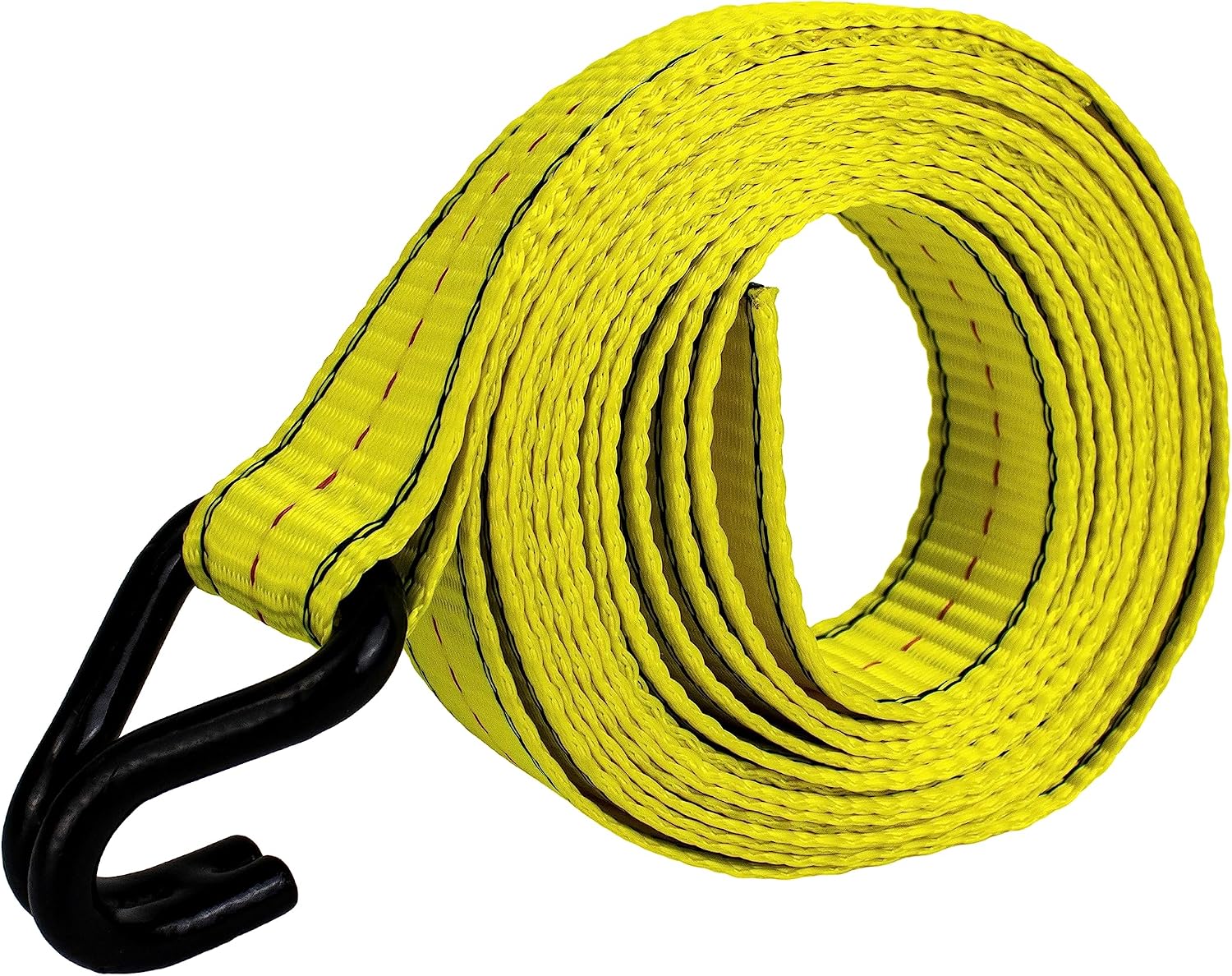 (R) 4PC 1-1/2" x 15 ft Heavy Duty Ratchet Cargo Tie Down Straps 3000lbs Dual J-Hooks