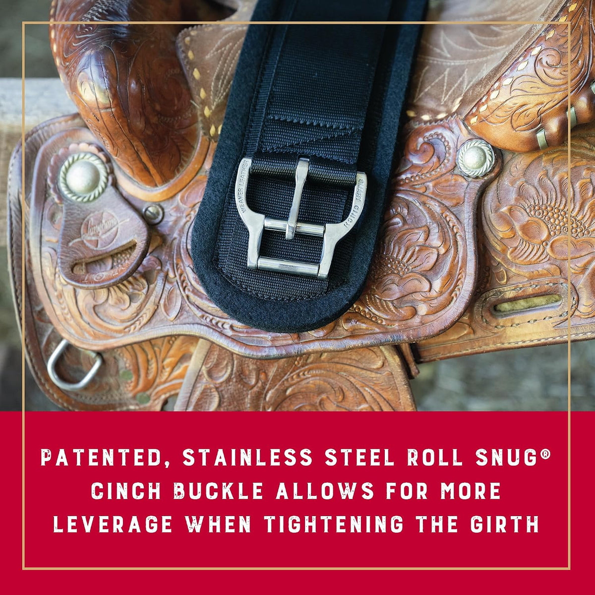Weaver Leather Equine Felt Lined Smart Cinch