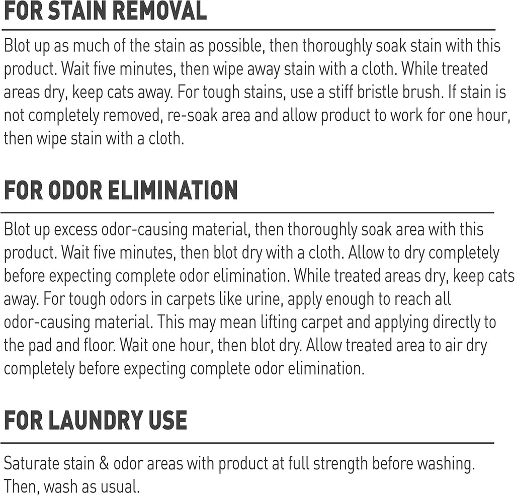 Oxy Set-In Stain Destroyer, Cat Odor Control, 24 oz