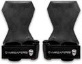 Weight Lifting Grips (Pair) for Heavy Powerlifting, Deadlifts, Rows, Pull Ups, with Neoprene Padded Wrist Wraps