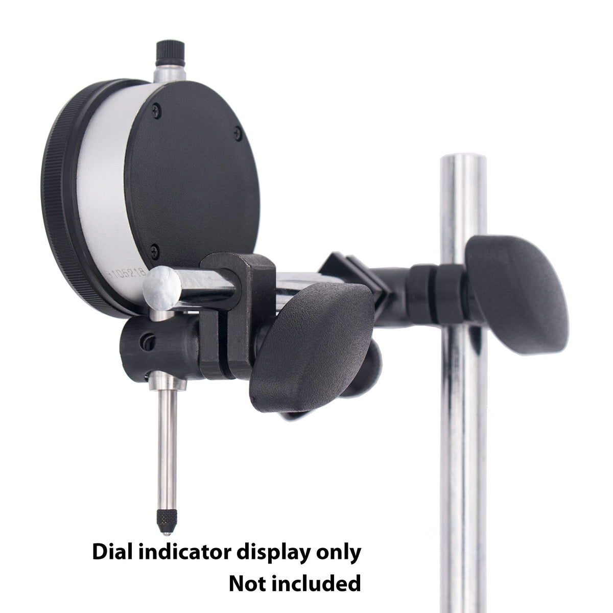 Clockwise Tools MGBR-02 Magnetic Base Stand for Digital Dial Indicator Gauge 176lbs Max Pull
