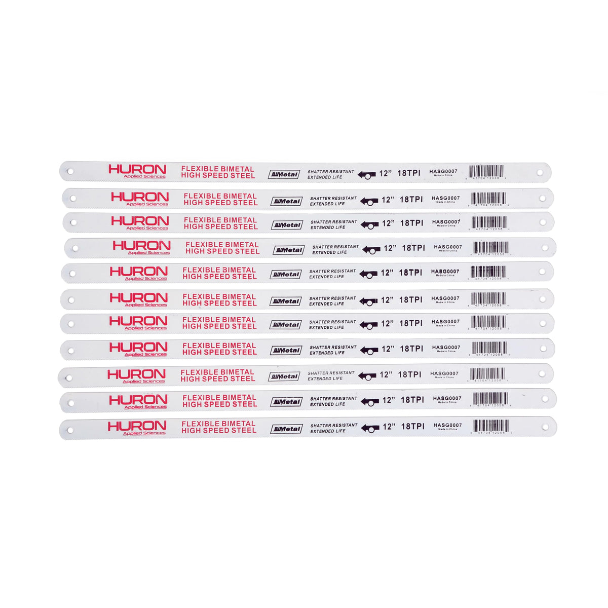Huron 12 Inch 18T Precision Hacksaw Blade (10pk)