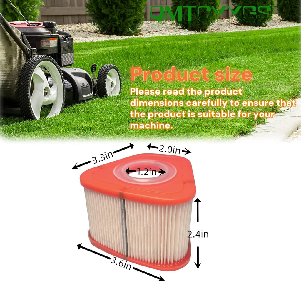 4PK 595853 Air Filter Pre-Filter Compatible with B&S Lawn Mower Air Filter