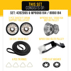Dryer Repair Kit for Whirlpool LEQ9558KQ0
