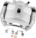 cciyu Front Left Disc Brake Caliper Assembly w/Bracket 18-B4910