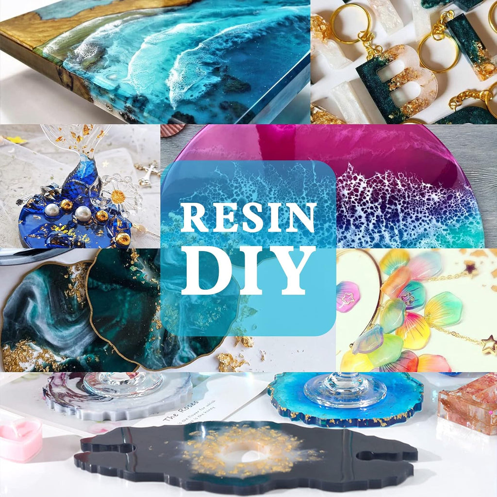 Epoxy Resin Pigment - 16 Colors Translucent Resin Colorant, Highly Concentrated Resin Dye for DIY Jewelry Making, AB