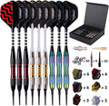 Darts Plastic Tip 9 Pcs 18 Grams Professional Soft Tip | Darts Set for Electronic Dartboard with 50 Extra Tips 9