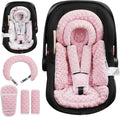 Infant Car Seat Insert with Removable Cushion for Baby Preemie Newborn Infant, Reversible carseat Insert Head Body