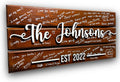 Personalized Wooden Wedding Guest Book Sign, Custom Family Name Sign with Est. Date, Rustic 3D Guestbook Alternative