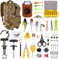 Fathers Day Fishing Gifts for Men Dad Grandpa, Dad Fishing Backpack Gear Kit Lures Tackle Box Gift, Best Gifts for